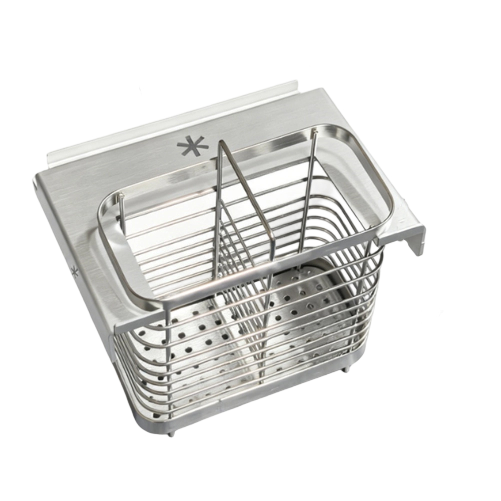 Outdoor Camping Stores - Cesta de acero inoxidable para palillos,