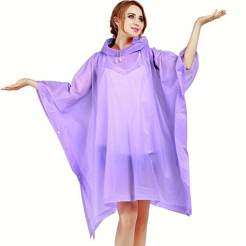 Outdoor Camping Jacket - Ponchos de lluvia para adultos, bolsa