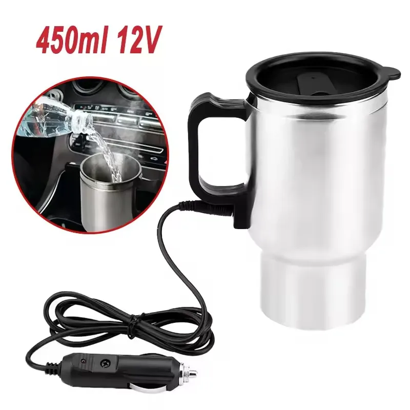 Outdoor Camping Kettle - Hervidor Eléctrico para Auto de 12V