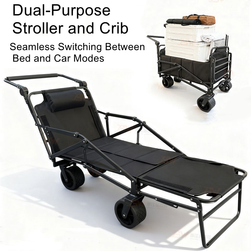 Outdoor Camping Recliner - Carretilla de mano para exteriores, caravana