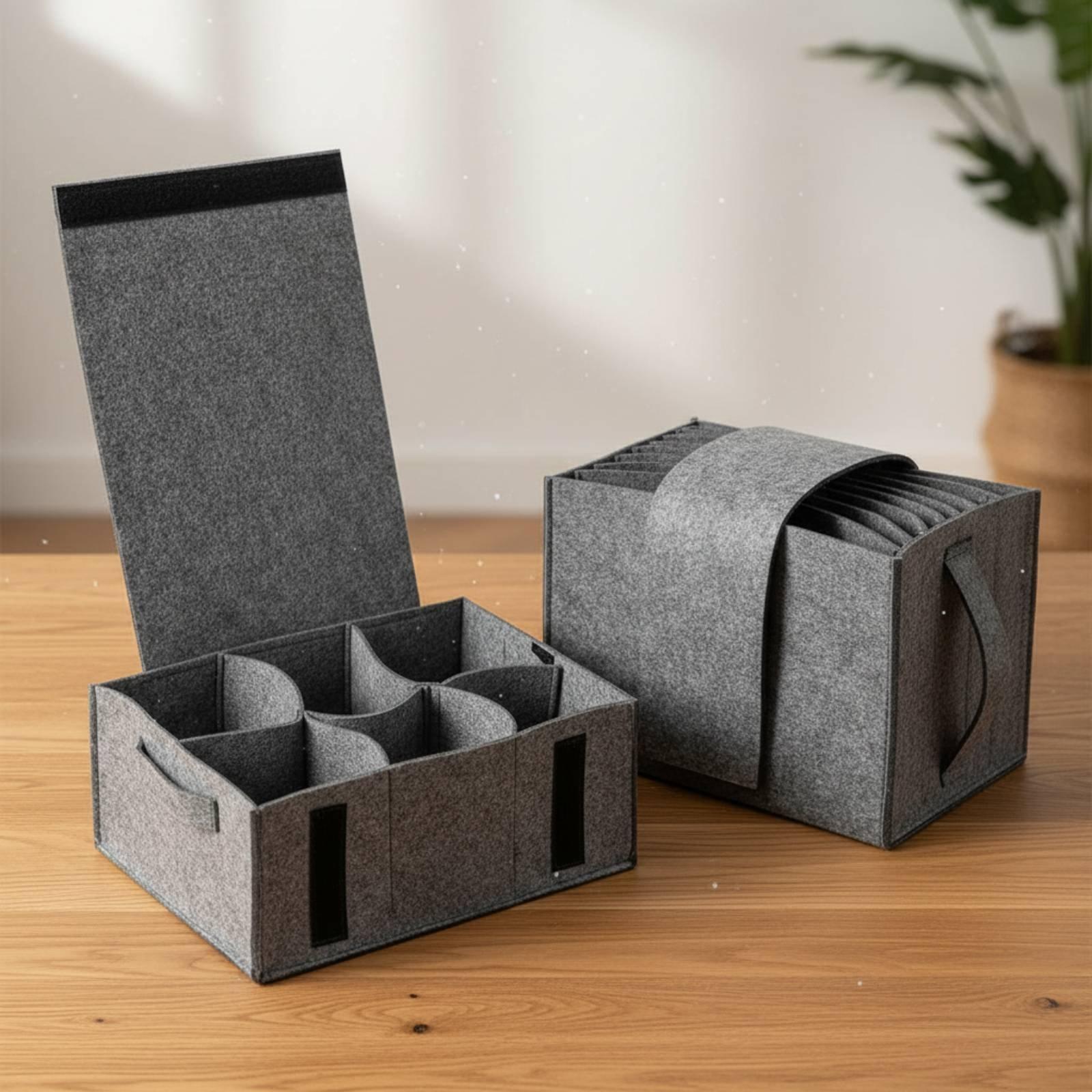 Kitchen Outdoor Camping - Bolsa de Almacenamiento de Fieltro para