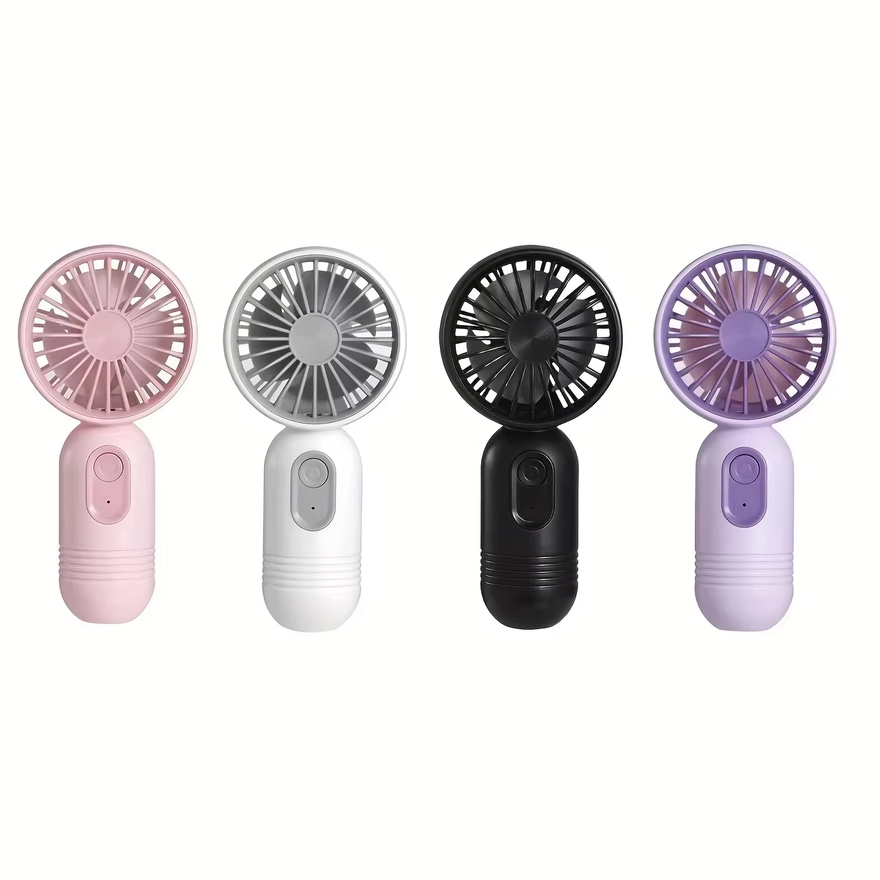 Outdoor Camping Fan - Mini ventilador portátil recargable USB con