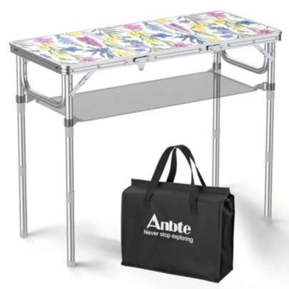 Camp Table Folding - Mesa plegable para acampar con red