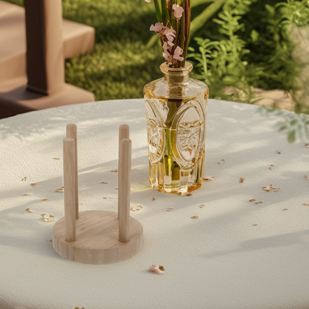 Outdoor Camping Stores - Portavasos Compacto de Madera para Actividades