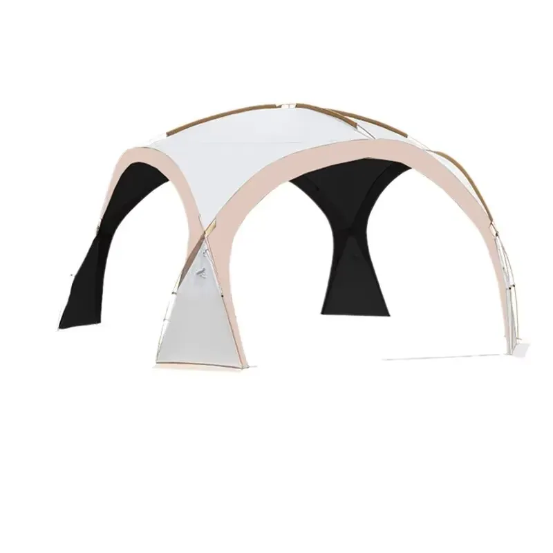 Outdoor Camping Gear - Carpa Domo Negra de Vinilo Explorer,