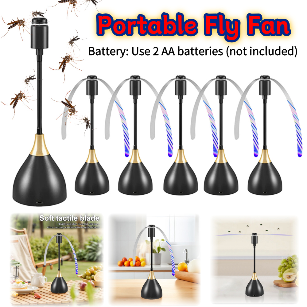 Camp Table Folding - 1-3 Uds. Abanicos para moscas para