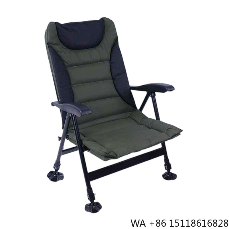 Outdoor Camping Recliner - Silla Plegable Portátil para Exteriores, Ajustable