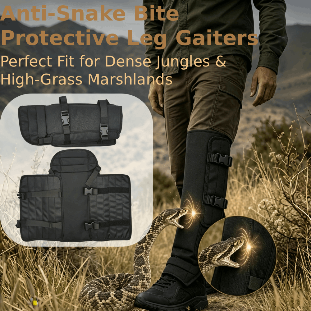 Outdoor Camping Gear - Polainas a prueba de mordeduras de