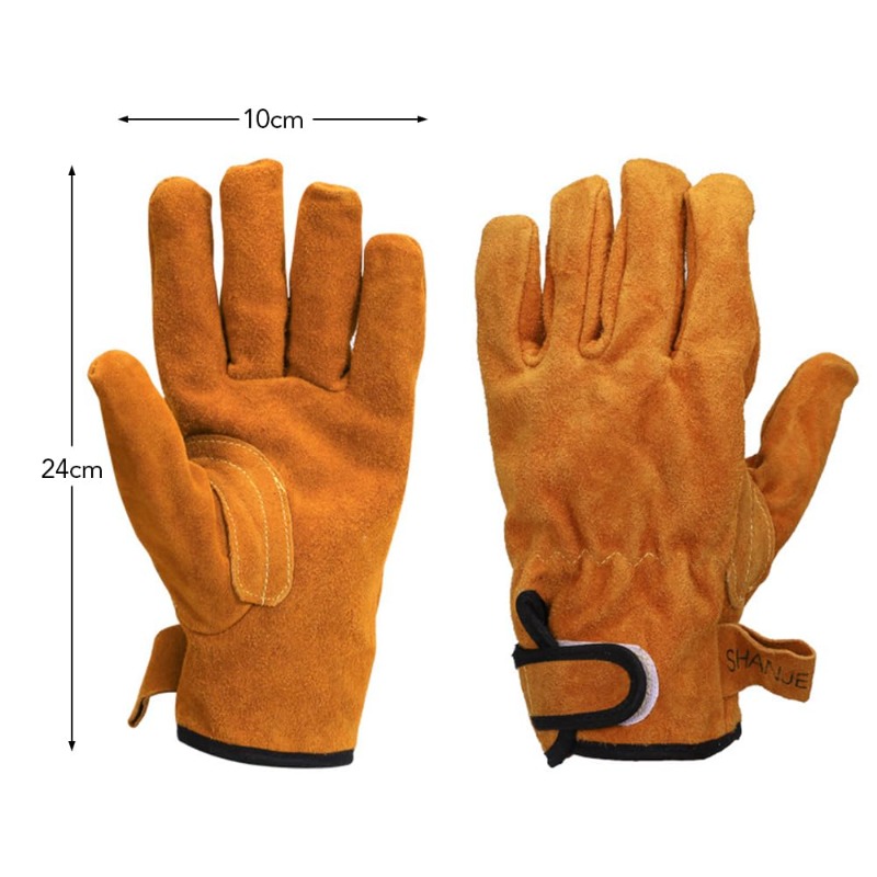 Outdoor Camping Gear - Guantes ignífugos resistentes al calor para