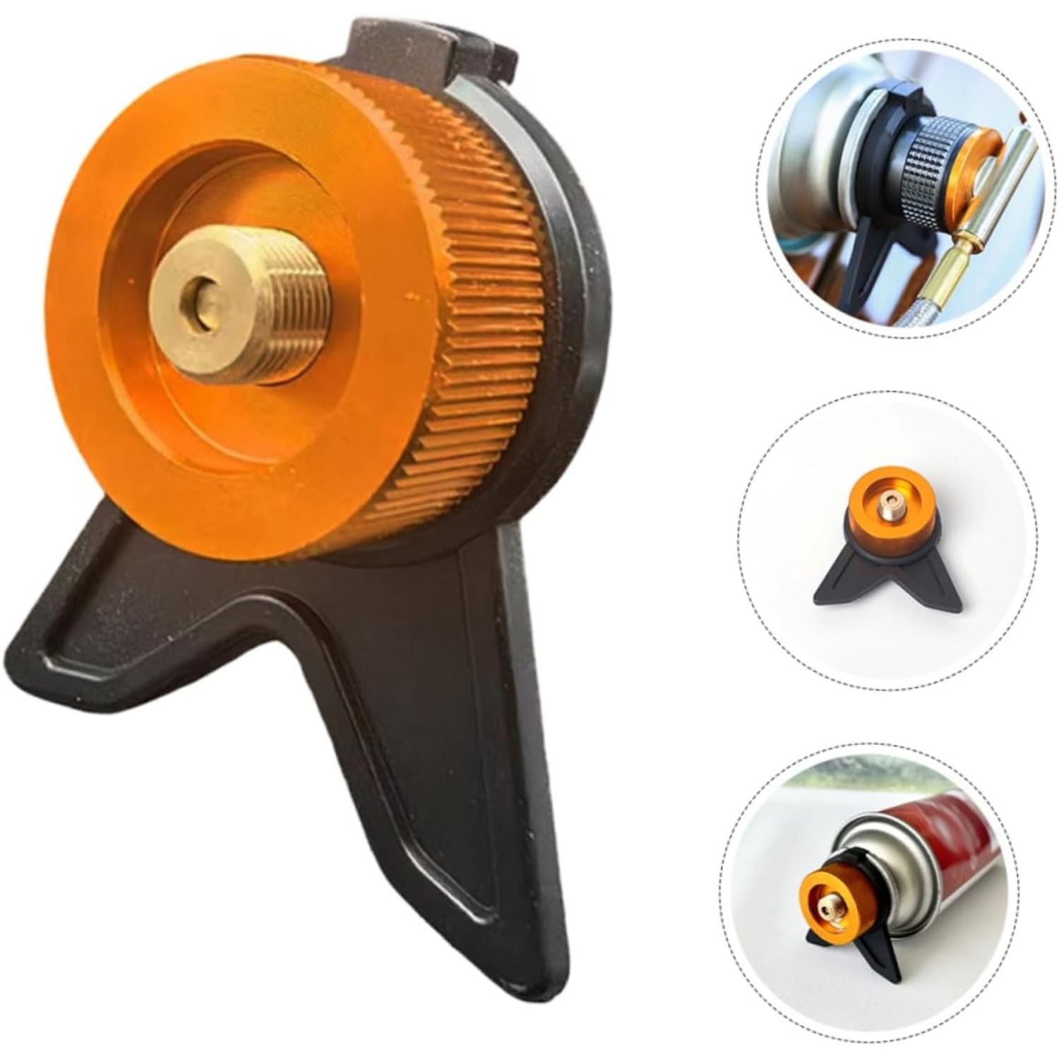 Outdoor Camping Burner - Adaptador de Tanque de Propano, Herramienta