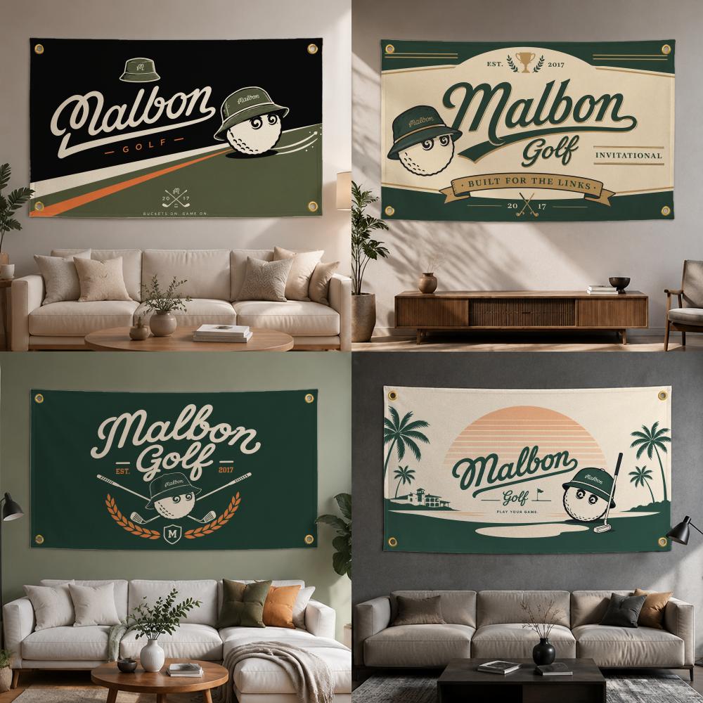 Outdoor Camping Brands - Banderas de golf de la marca
