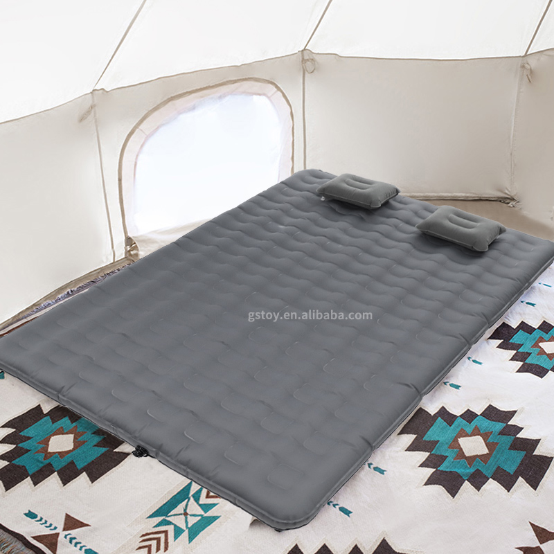 Inflatable Mattress - Colchón Inflable de Camping STLF, Resistente,