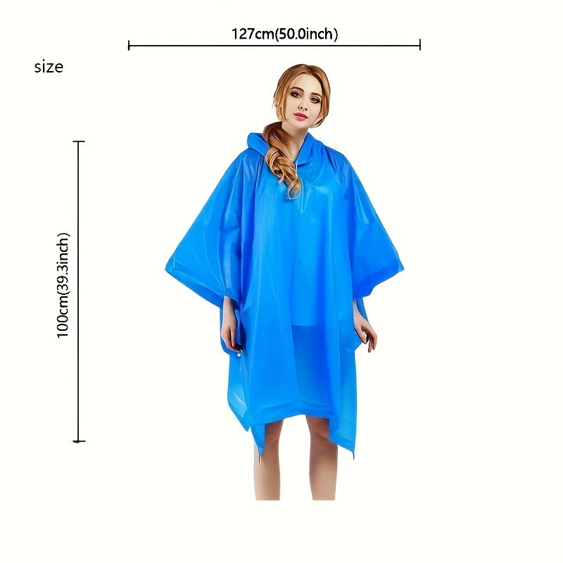 Ponchos de lluvia para adultos - Outdoor Camping Jacket reseña y precio