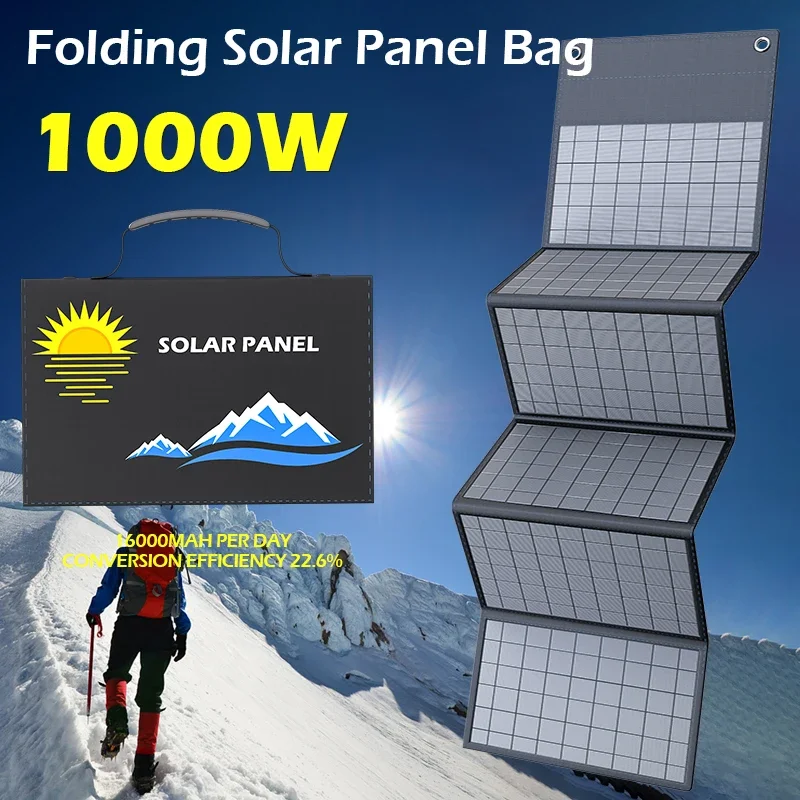 Bolsa de Carga Solar de 1000W  - Zd Outdoor Camping reseña y precio