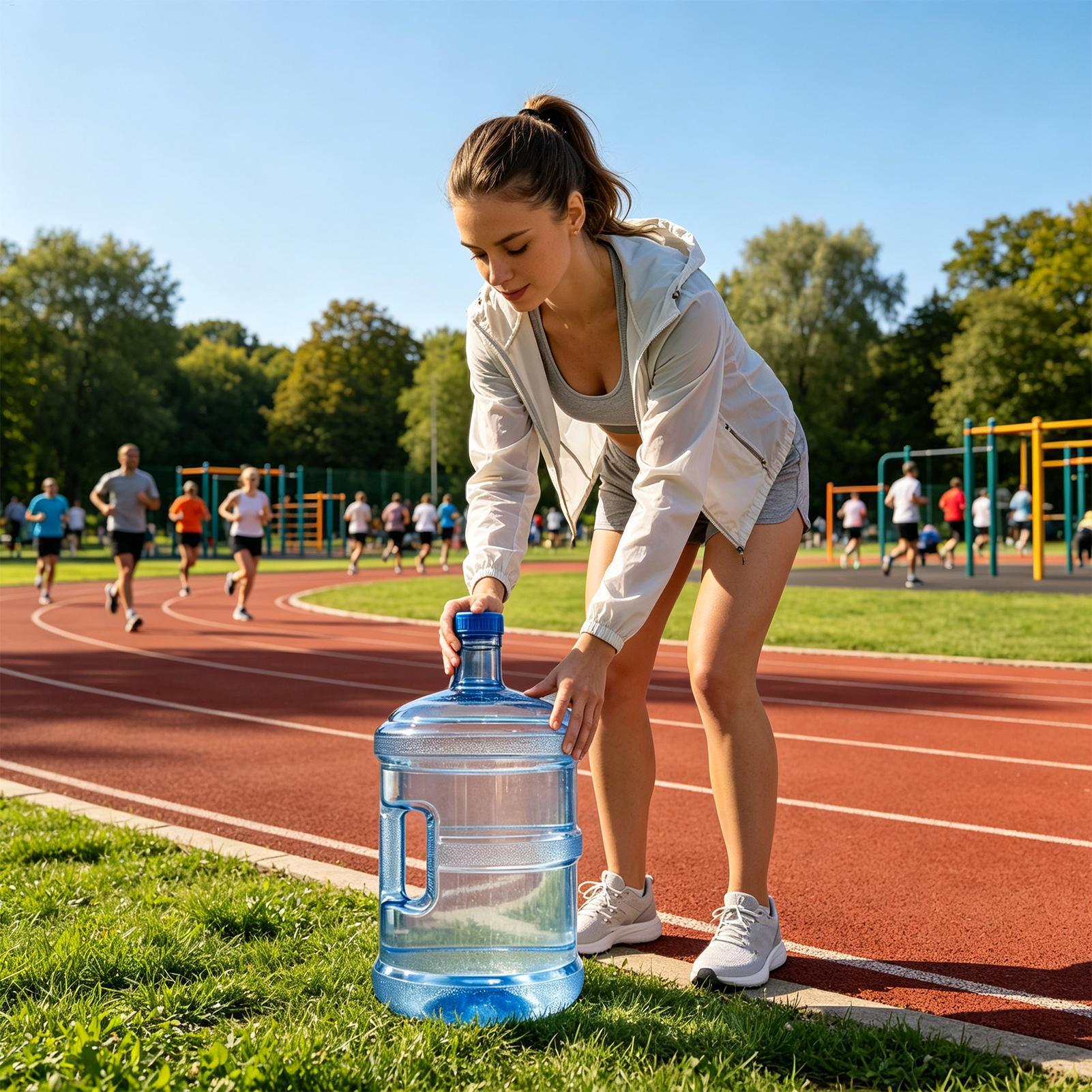 Jarra de agua grande de 11,3 L - Outdoor Camping Water Jug reseña y precio
