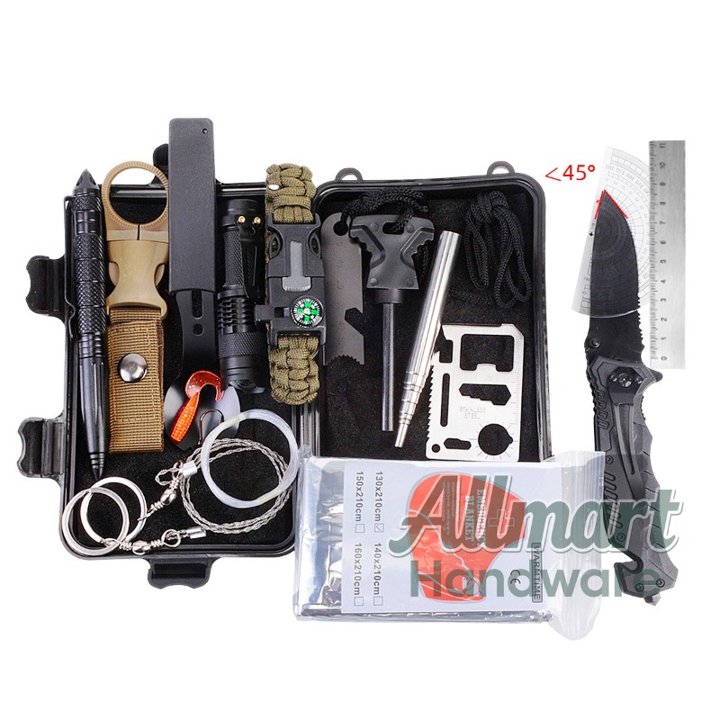 Caja de herramientas de superv - First Aid Kit Camping reseña y precio