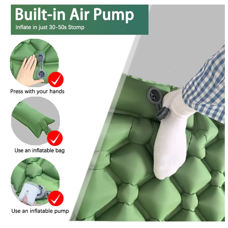 Colchón inflable para acampar  - Outdoor Camp reseña y precio