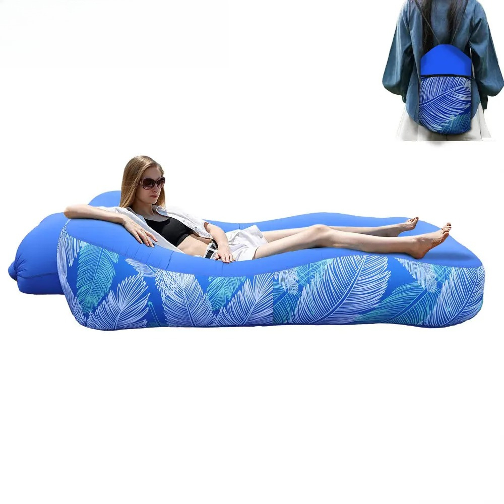 Sofá Cama Inflable, Balsa Flot - Outdoor Camping Recliner reseña y precio
