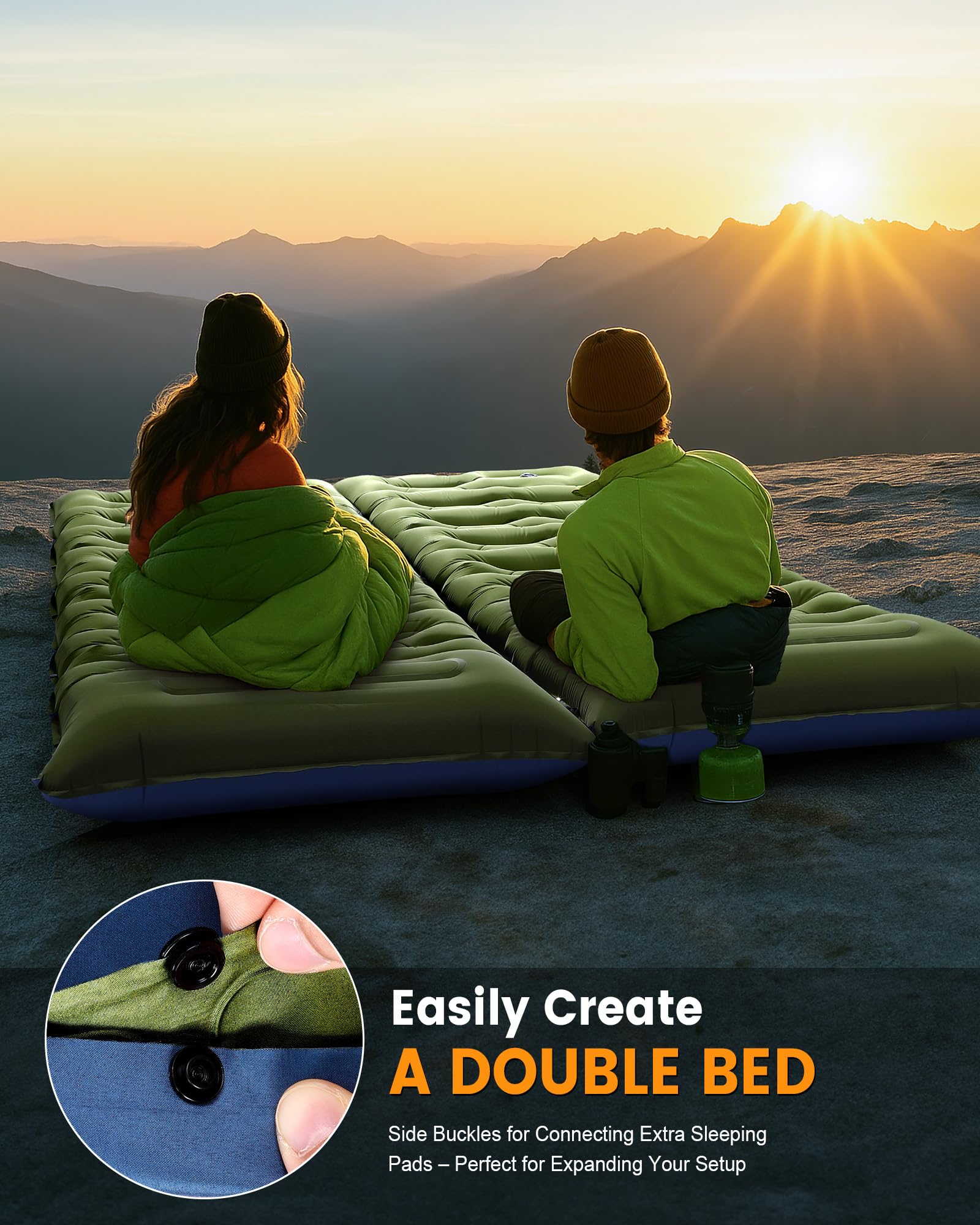 Colchoneta Inflable Gruesa par - Inflatable Mattress reseña y precio