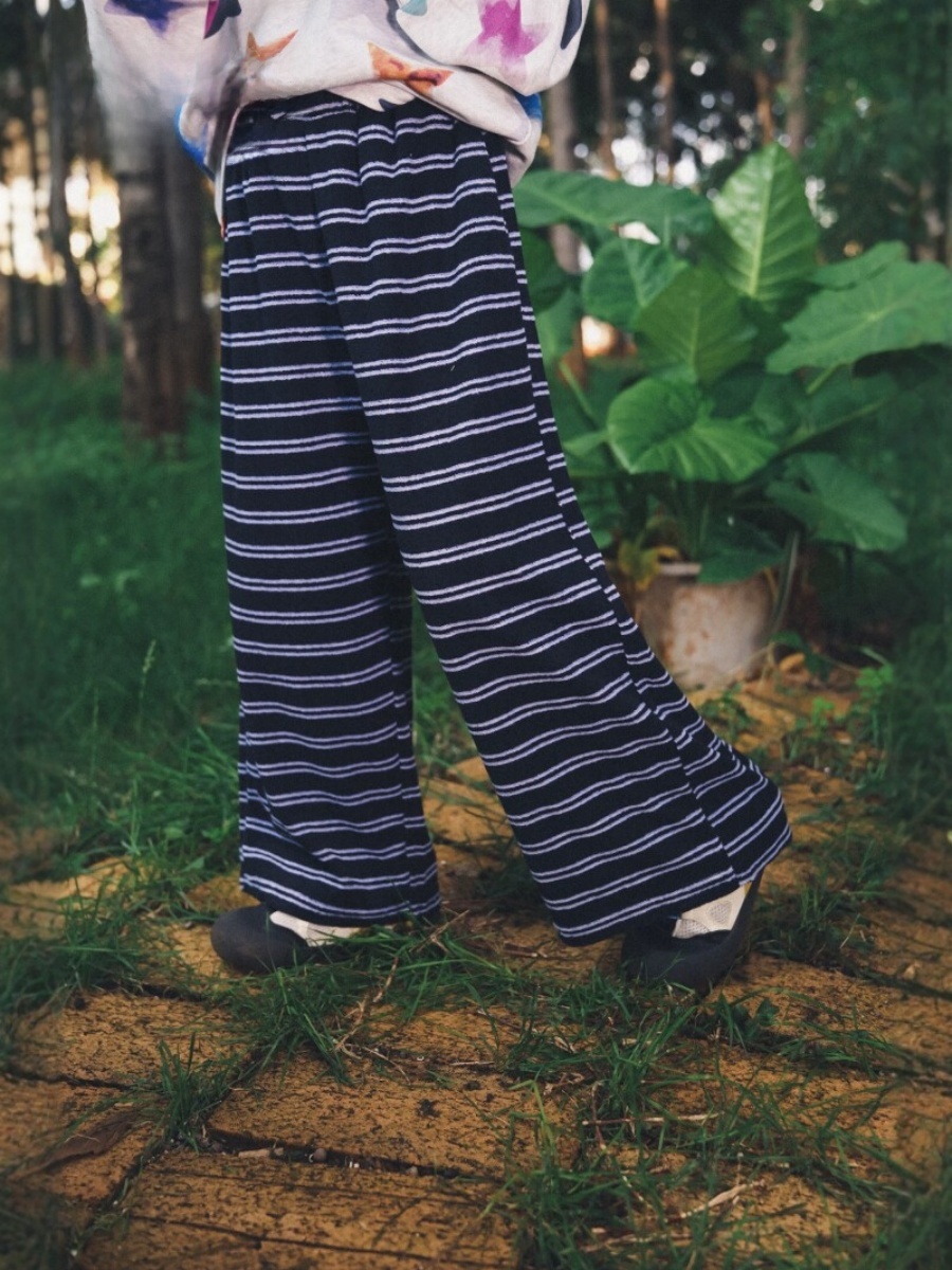 Pantalones Anchos a Rayas para - Outdoor Camping Brands reseña y precio