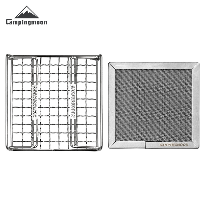 CAMPINGMOON Rejilla Plegable d - Outdoor Camping Burner reseña y precio