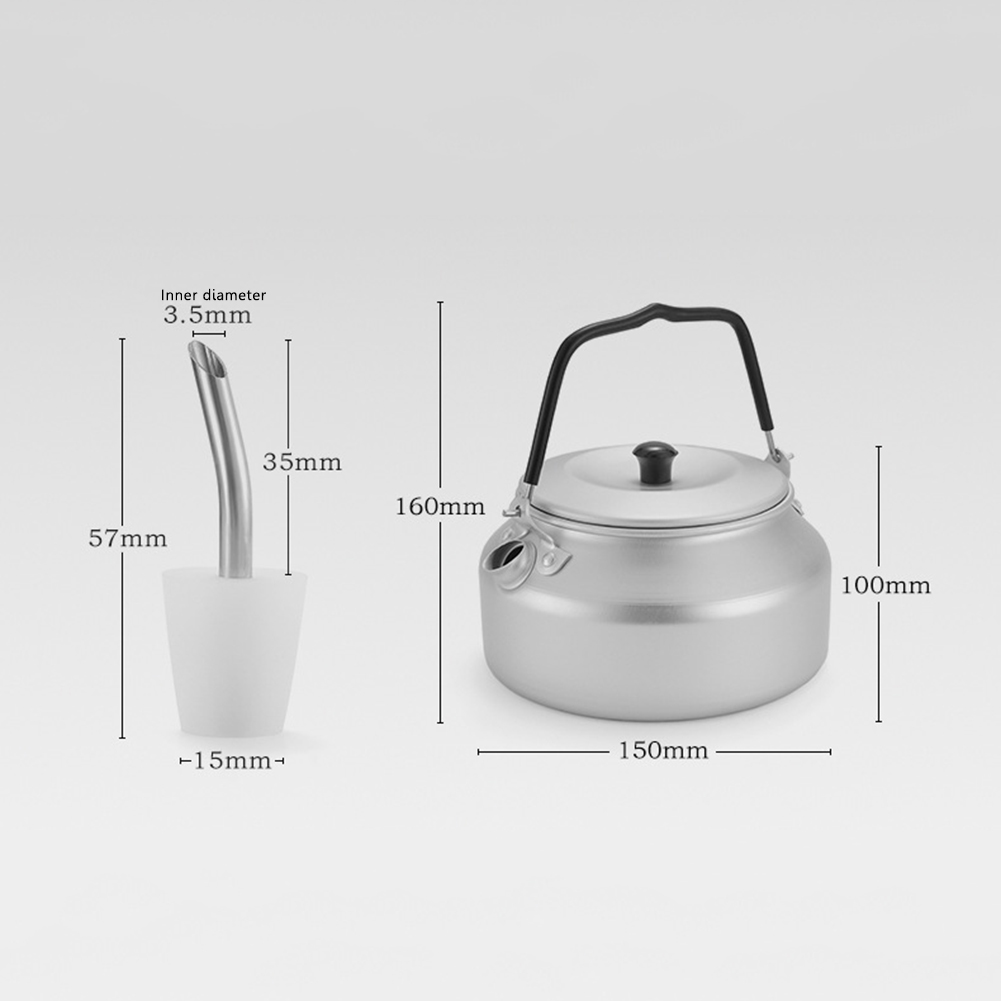 Tetera portátil para exteriore - Outdoor Camping Kettle reseña y precio