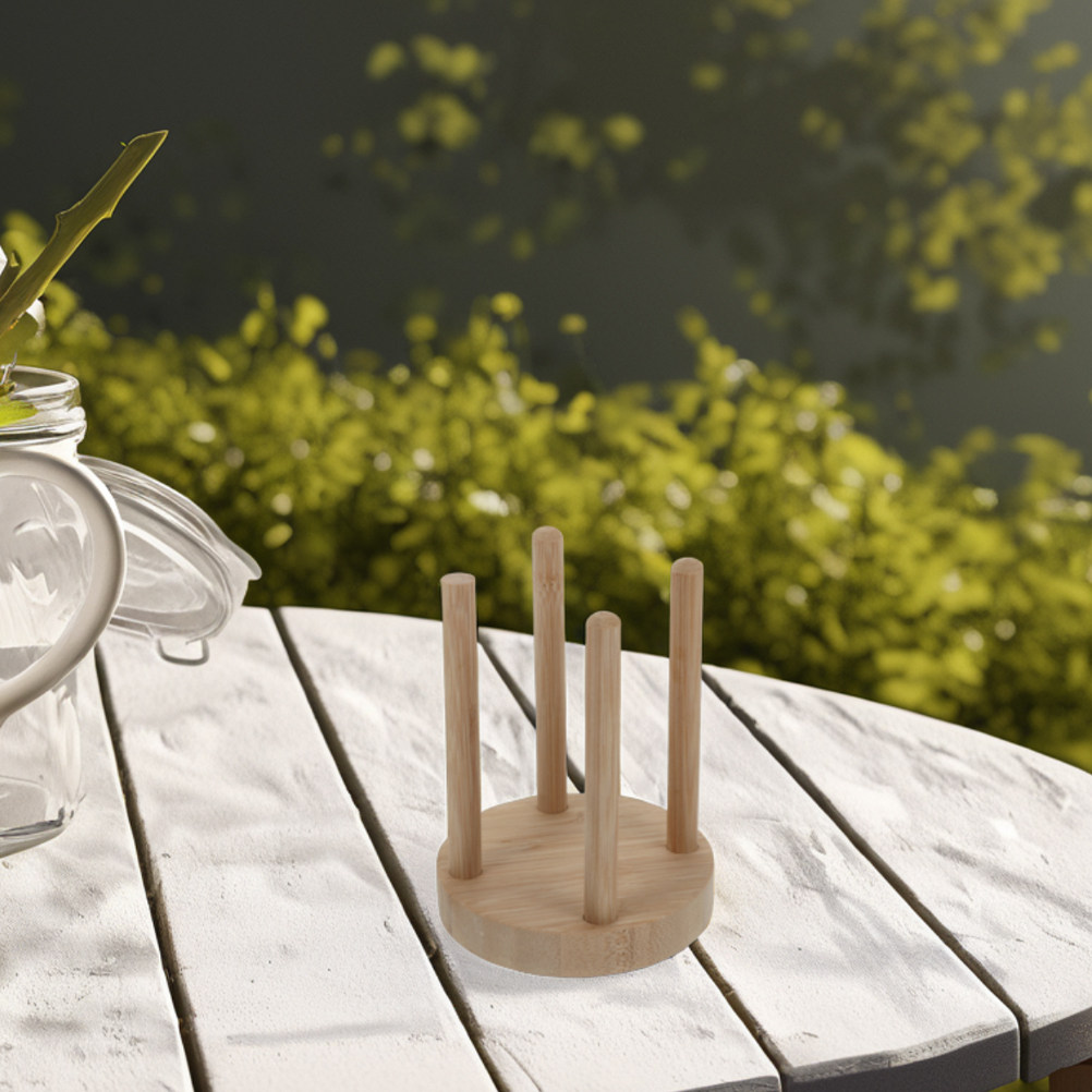 Portavasos Compacto de Madera  - Outdoor Camping Stores reseña y precio