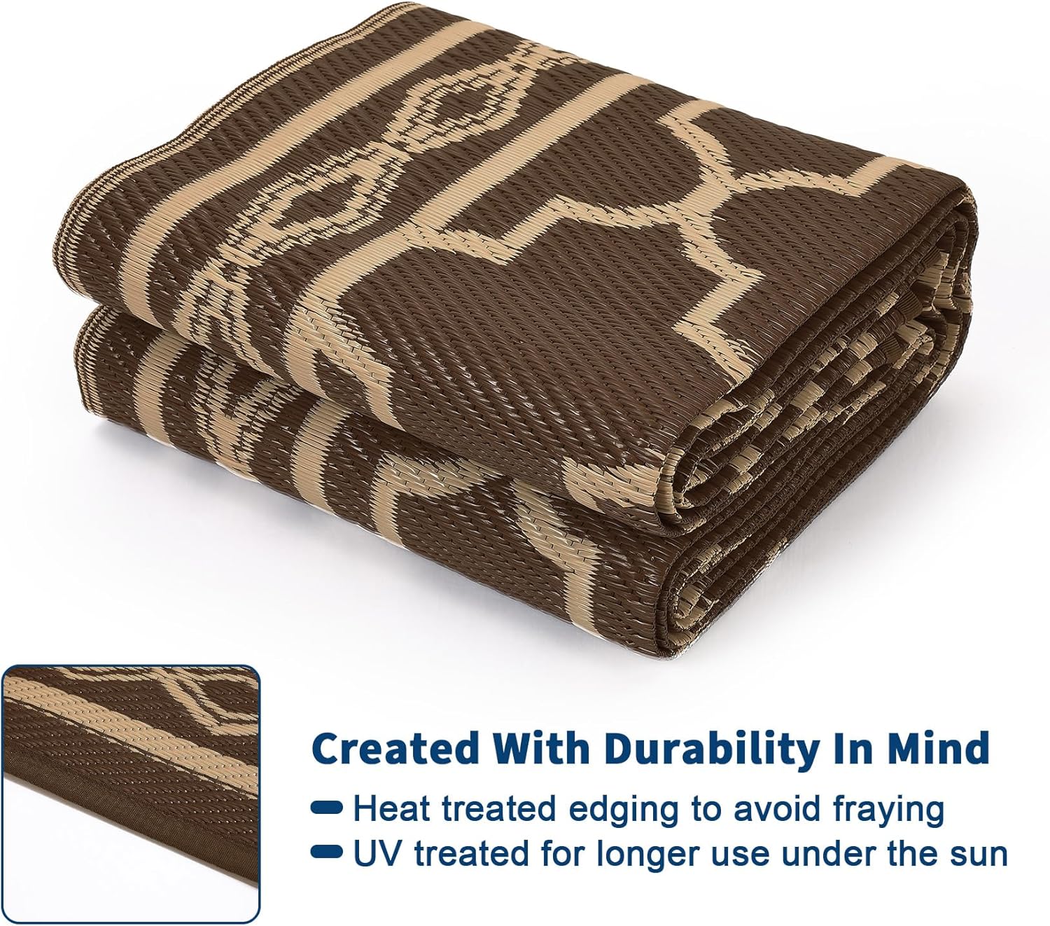 Alfombra Reversible para Patio - Outdoor Camping Rugs 9X12 reseña y precio