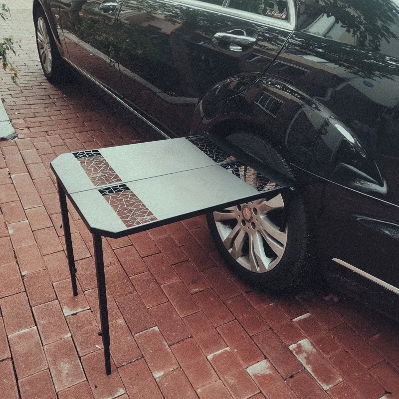 Parrilla Portátil Plegable de  - Camp Table Folding reseña y precio