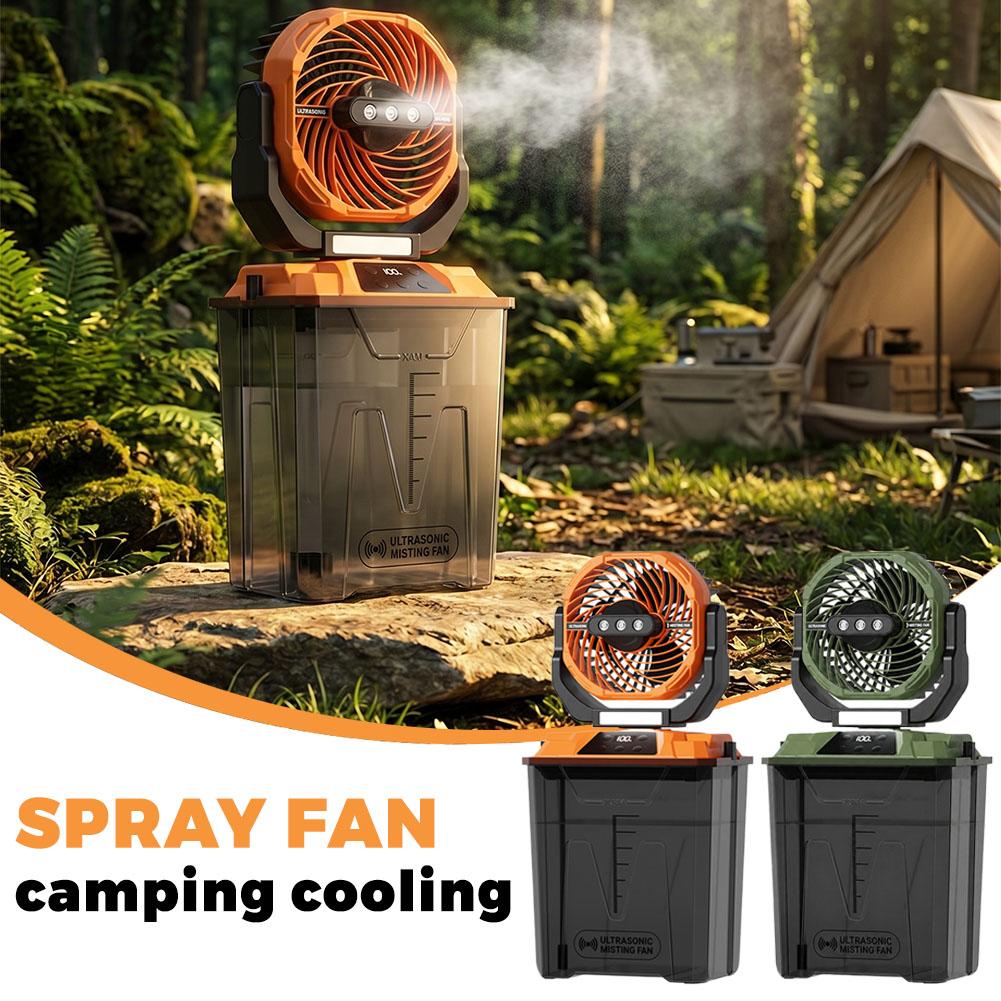 Nuevo Ventilador de Nebulizaci - Outdoor Camping Fan reseña y precio