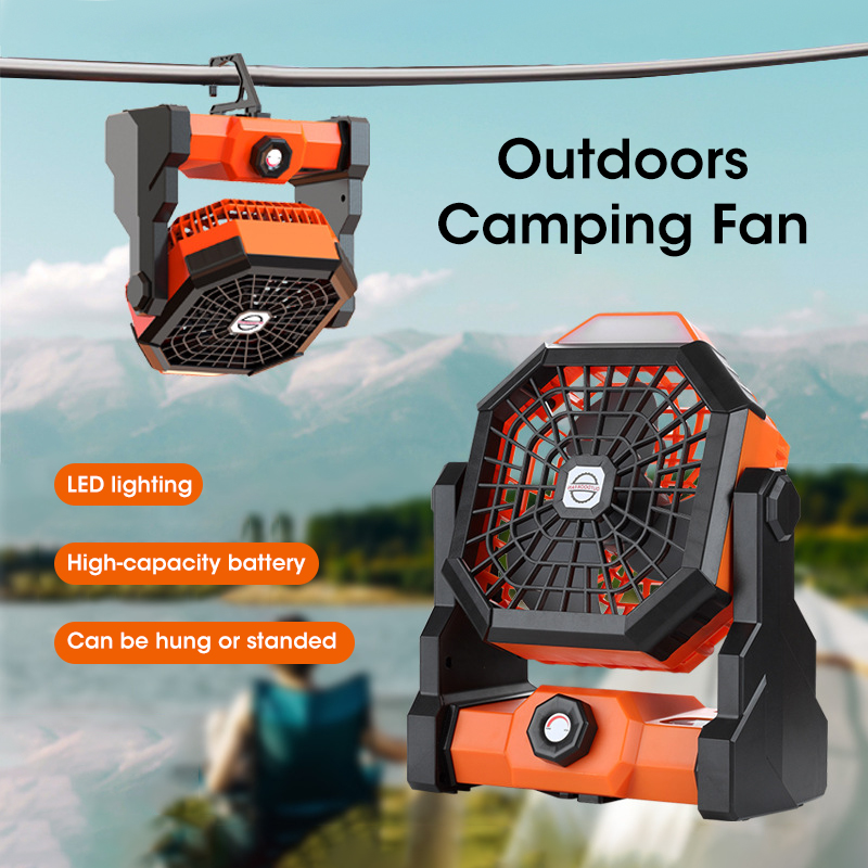 Ventilador de Camping de 10000 - Outdoor Camping Fan reseña y precio
