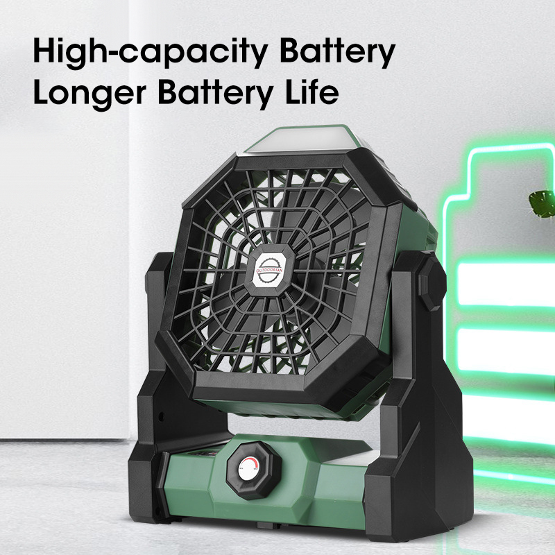 Ventilador de Camping de 10000 - Outdoor Camping Fan reseña y precio
