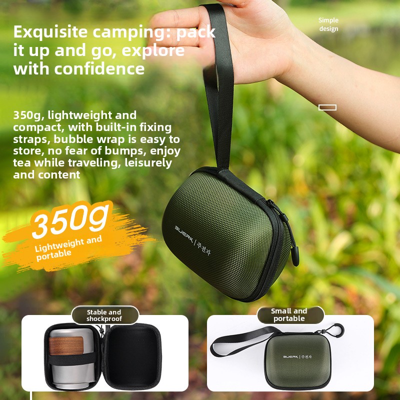 Juego de Té Portátil de Viaje  - Outdoor Camping Kettle reseña y precio