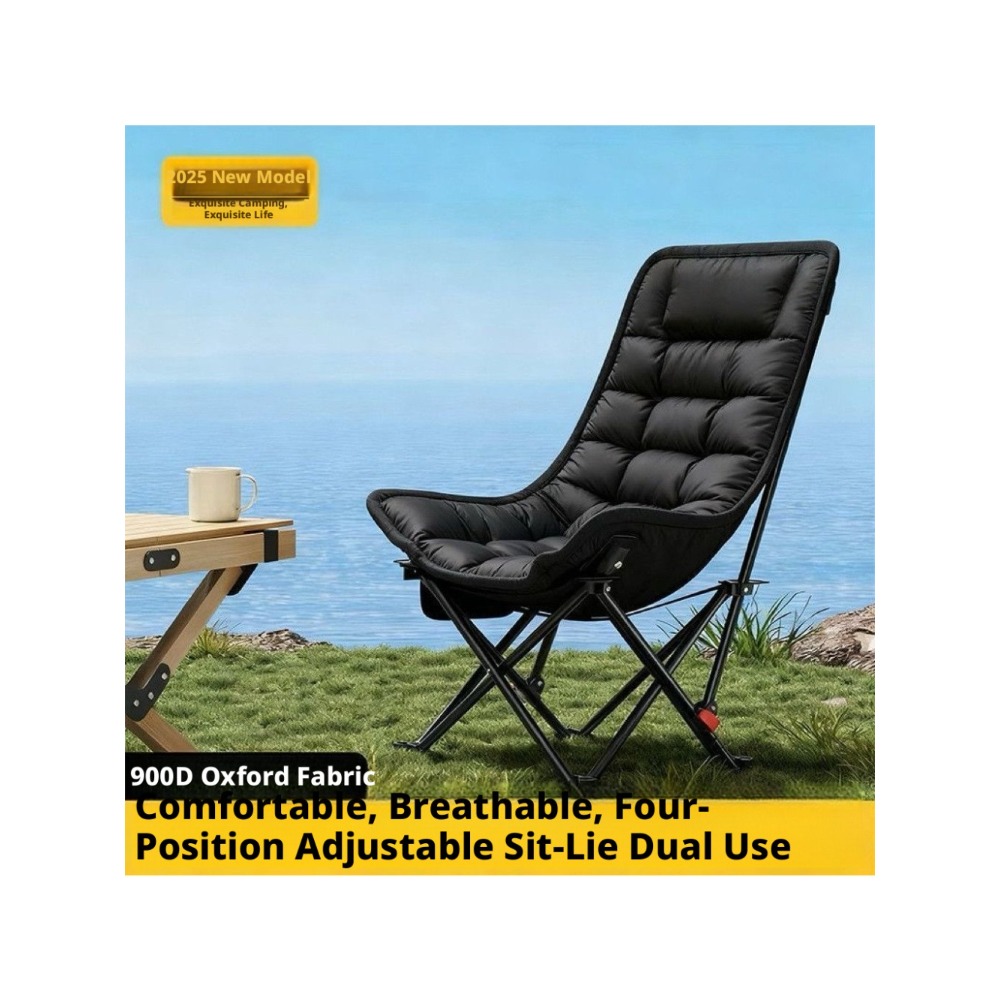 Silla Luna Plegable de Algodón - Outdoor Camping Recliner reseña y precio
