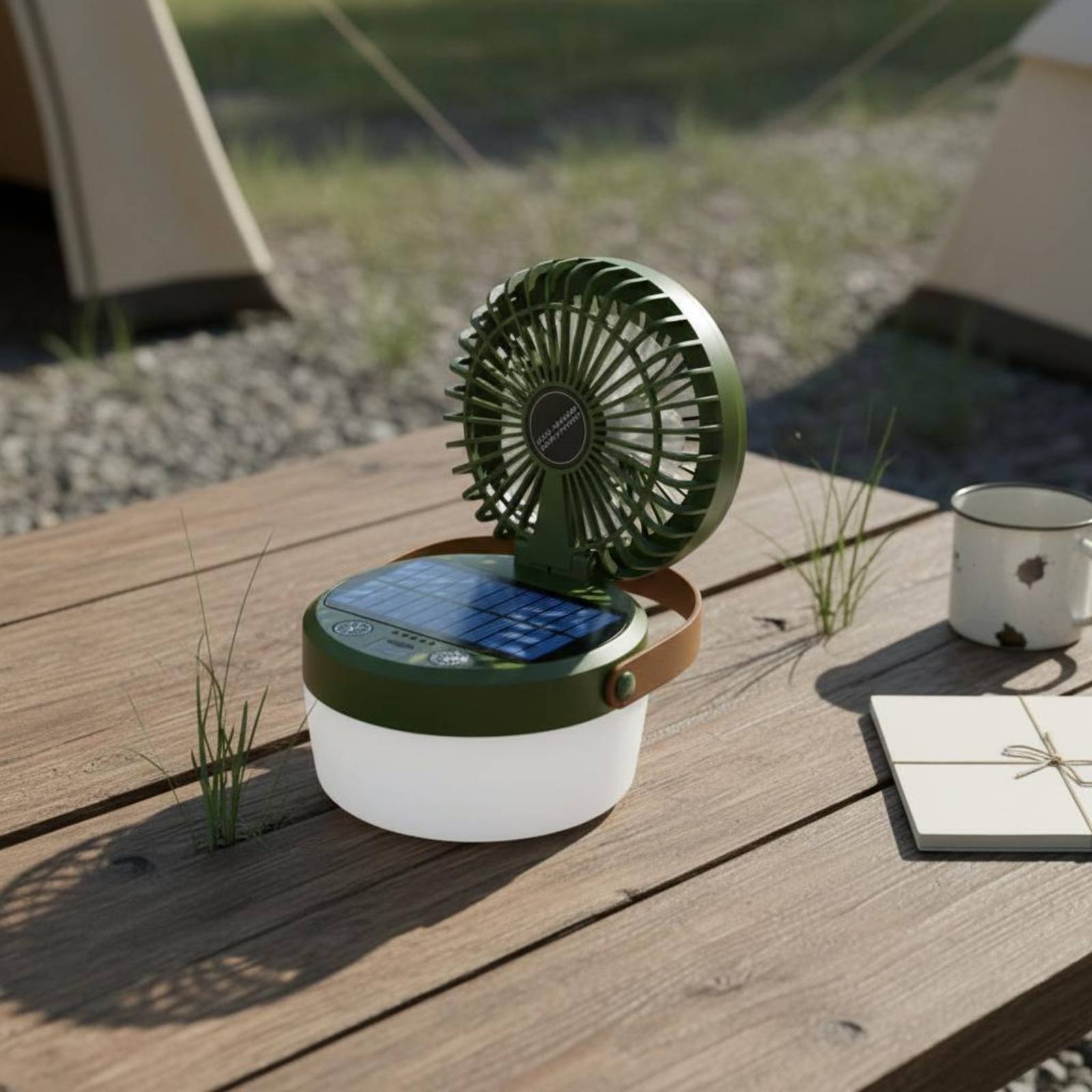 Linterna de Camping Solar con  - Outdoor Camping Gear reseña y precio