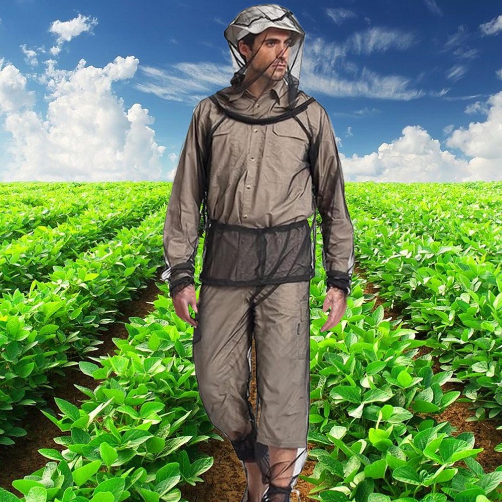 Traje de protección contra mos - Outdoor Camping Jacket reseña y precio
