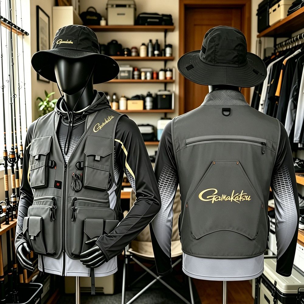Chaleco de Pesca Gamakatsu par - Outdoor Camping Jacket reseña y precio