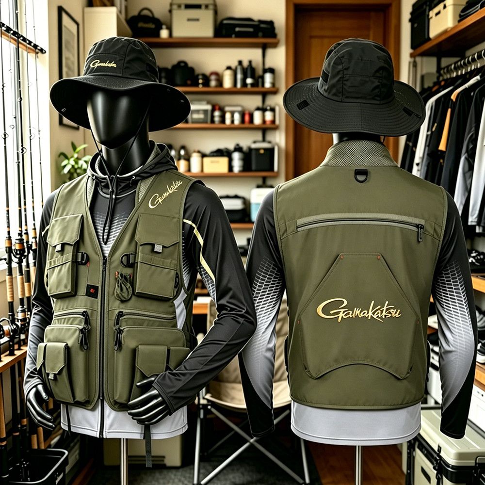 Chaleco de Pesca Gamakatsu par - Outdoor Camping Jacket reseña y precio