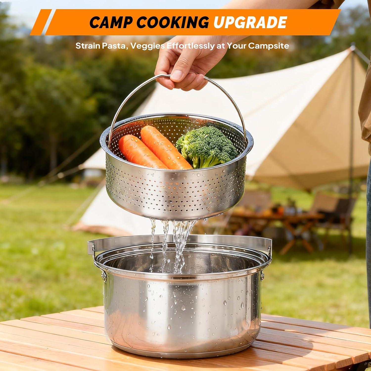 Juego de utensilios de cocina  - Outdoor Camping Kettle reseña y precio