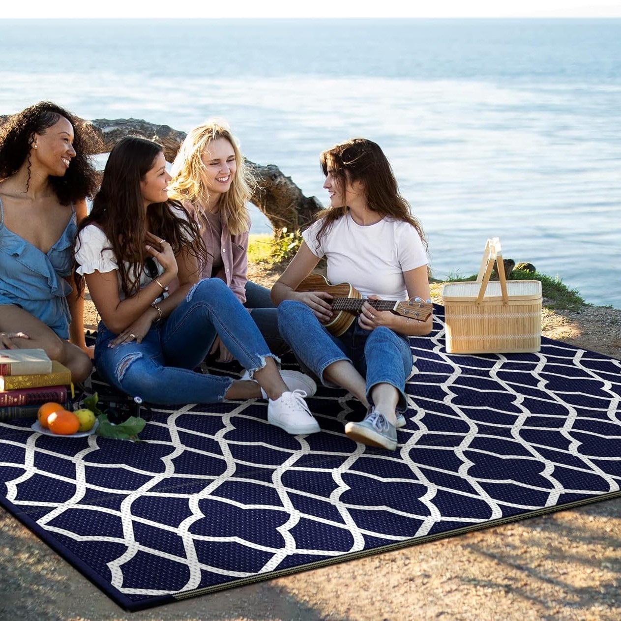 Alfombra exterior para caravan - Outdoor Camp reseña y precio