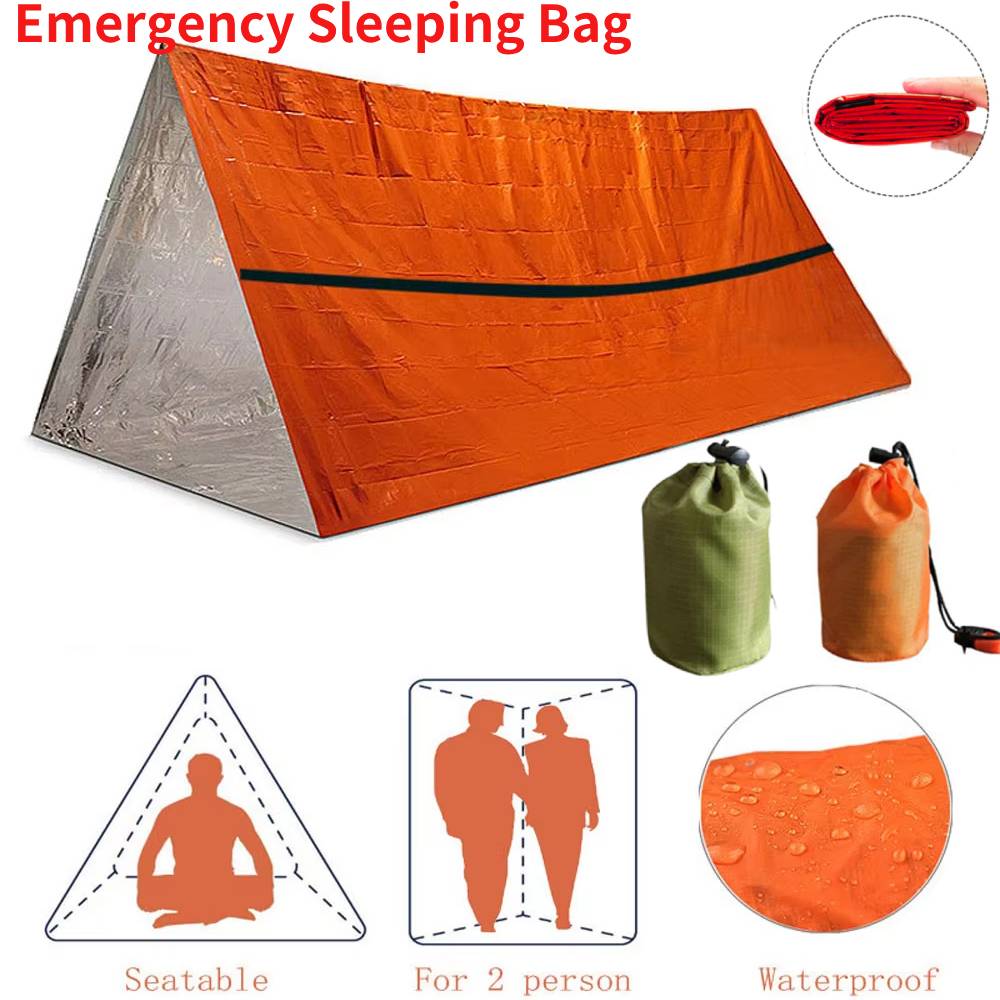 Saco de dormir portátil imperm - First Aid Kit Camping reseña y precio