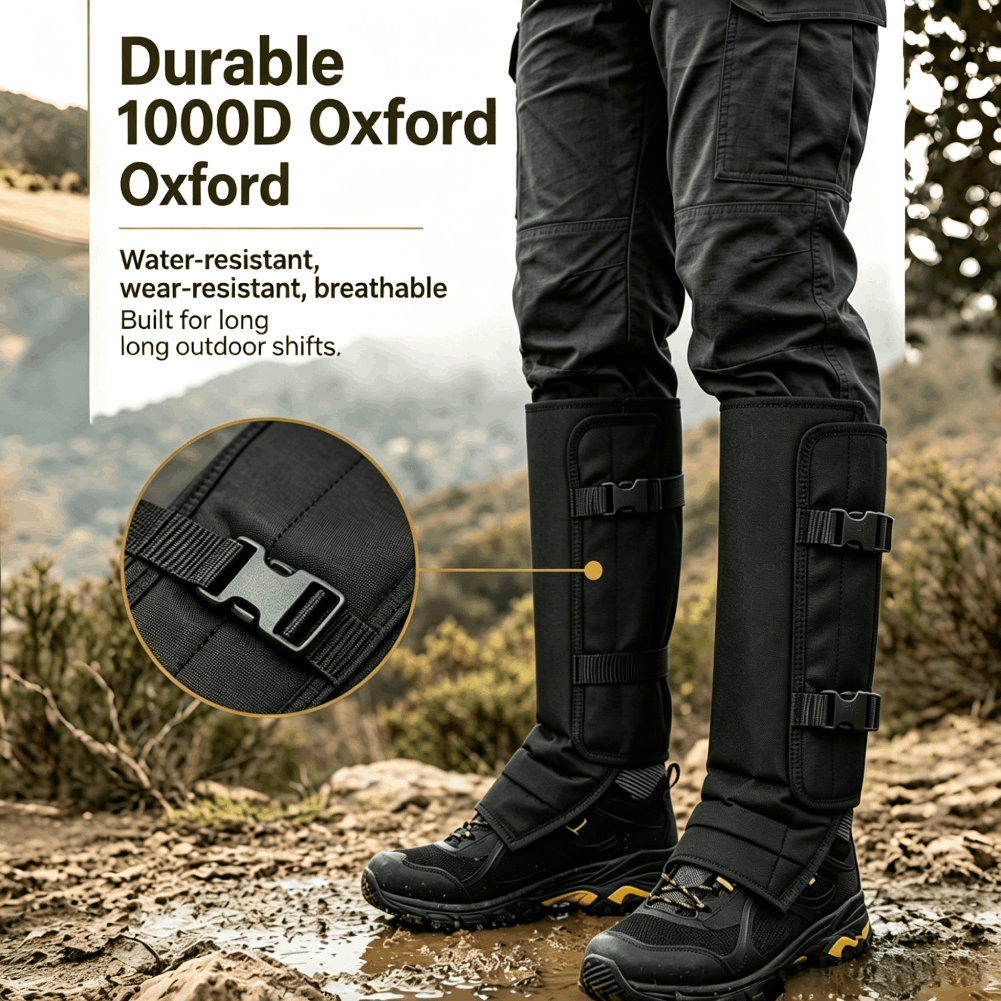 Polainas a prueba de mordedura - Outdoor Camping Gear reseña y precio