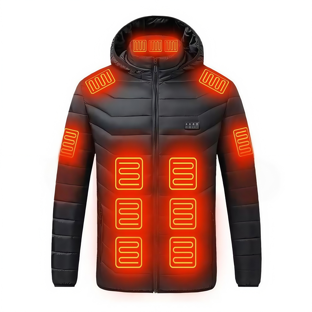 Chaqueta calefactora de 28 áre - Outdoor Camping Jacket reseña y precio