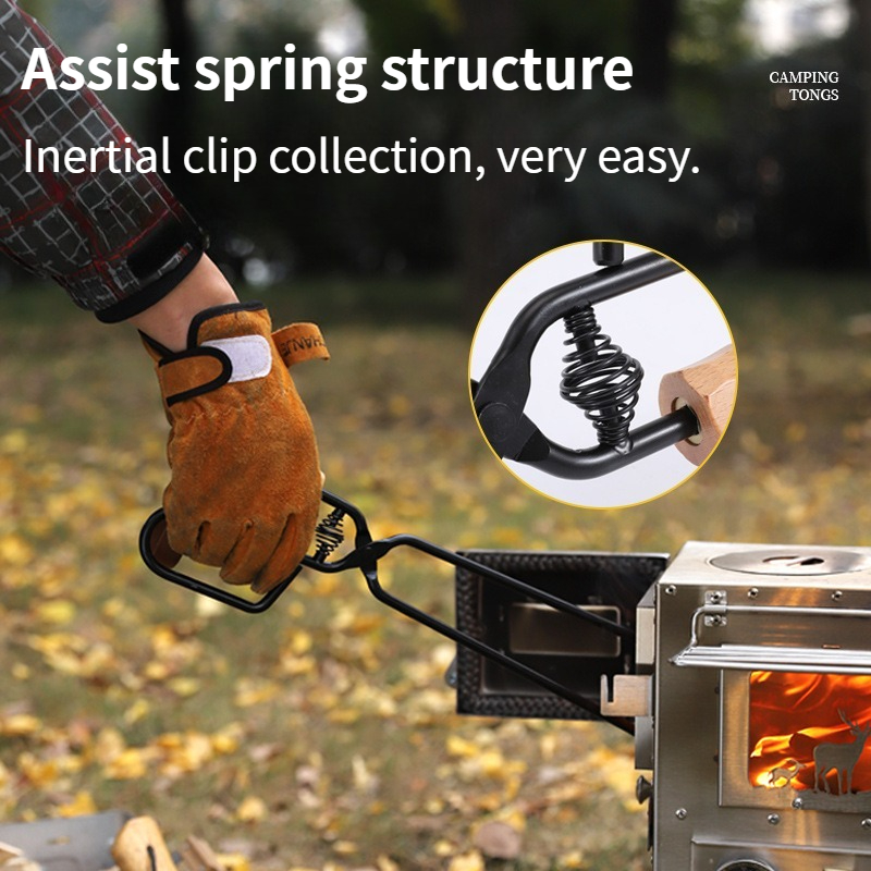 Pinzas para Barbacoa de Metal  - Outdoor Camping Burner reseña y precio