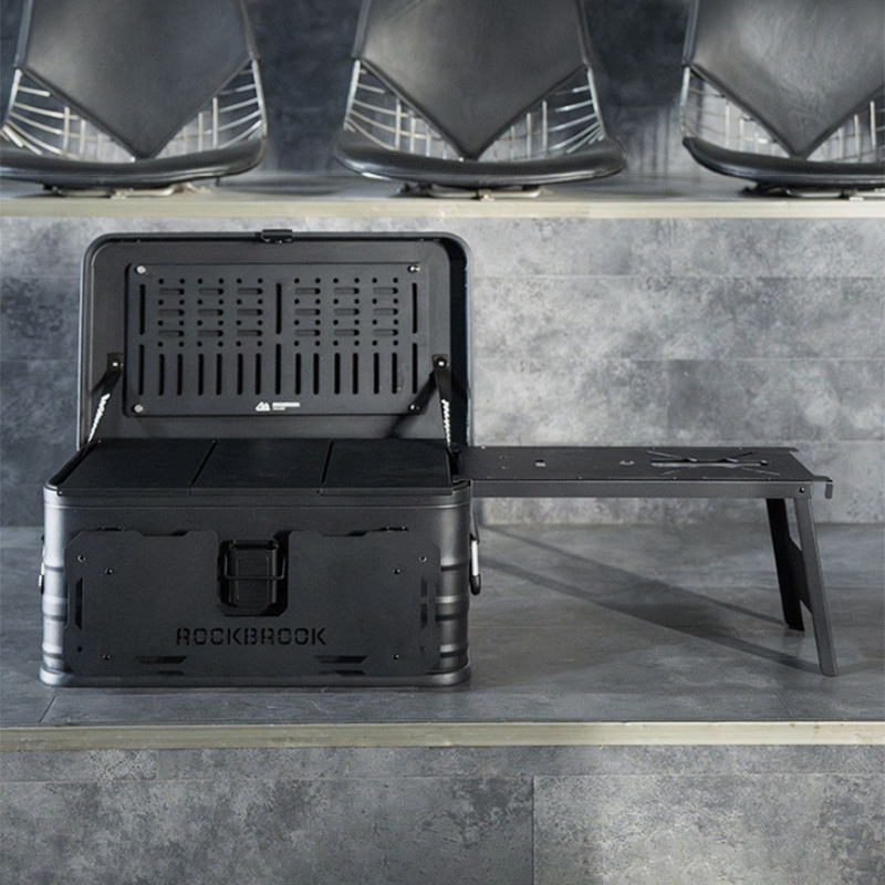 Caja de almacenamiento al aire - Outdoor Camping Stores reseña y precio