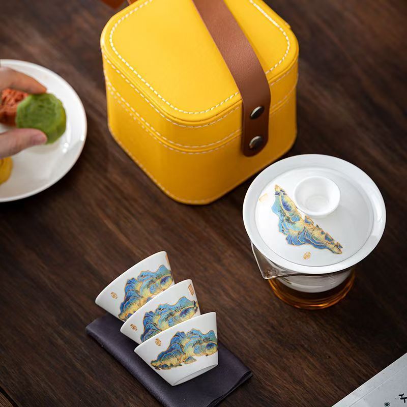 Juego de Té de Porcelana Blanc - Outdoor Camping Kettle reseña y precio