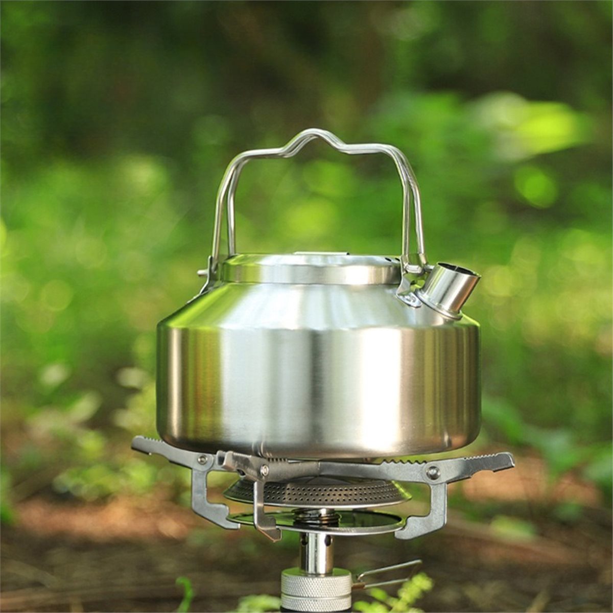 Hervidor de Agua de Acero Inox - Outdoor Camping Kettle reseña y precio