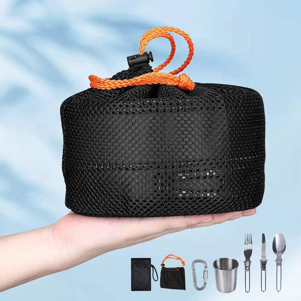 Kit de utensilios de cocina pa - Outdoor Camping Kettle reseña y precio