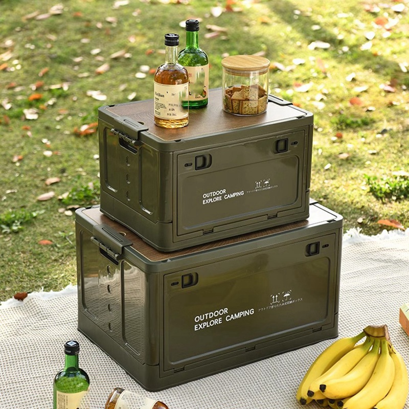 Caja de almacenamiento de mesa - Camp Table Folding reseña y precio