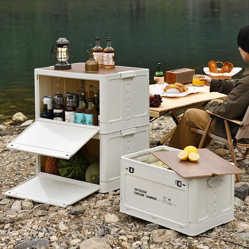 Caja de almacenamiento de mesa - Camp Table Folding reseña y precio